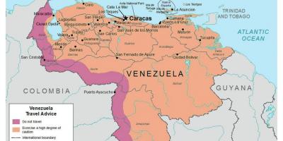 Venezuela sa mapa