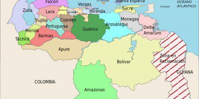 Mapa ng venezuela unidos